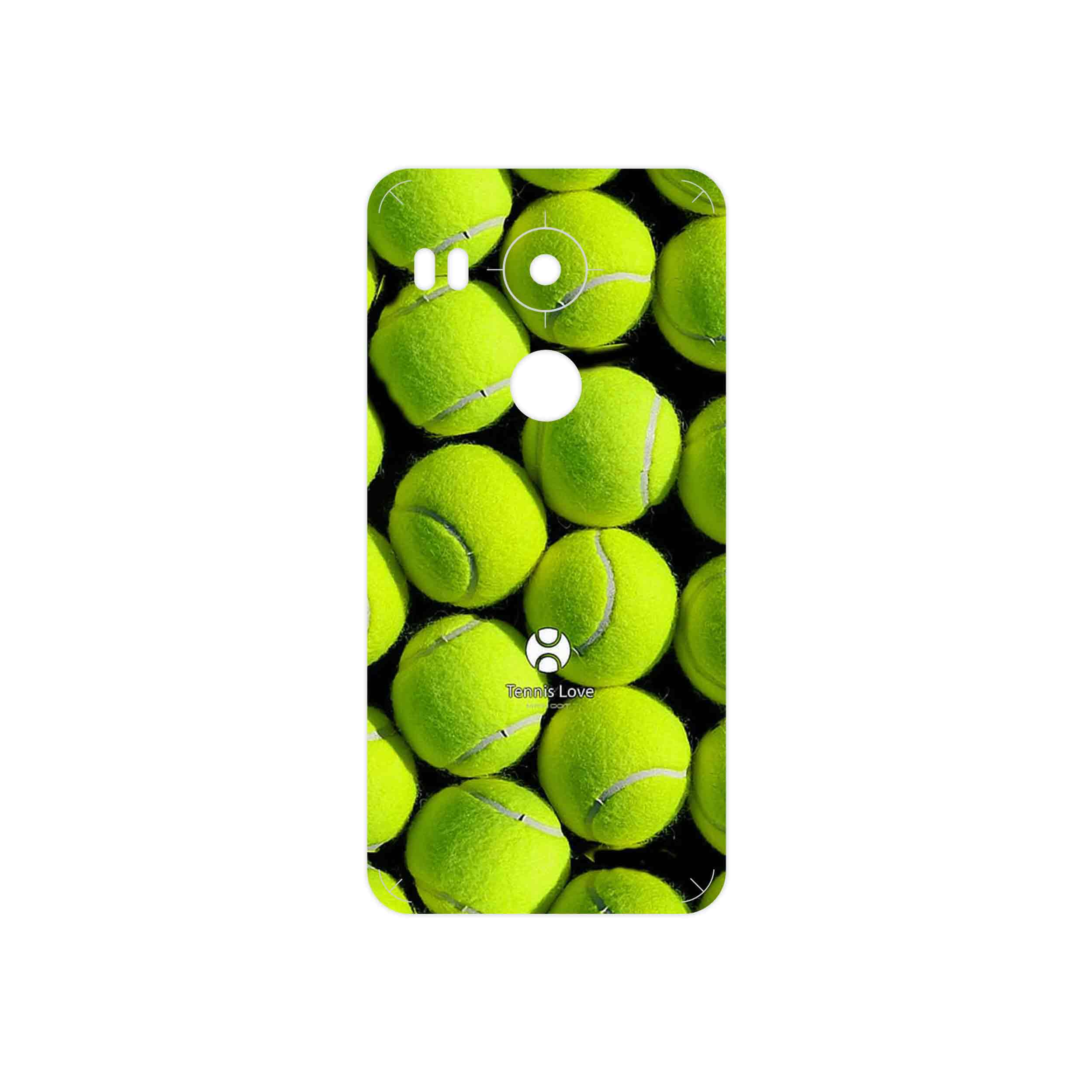 برچسب پوششی ماهوت مدل Tennis مناسب برای گوشی موبایل گوگل Nexus 5X