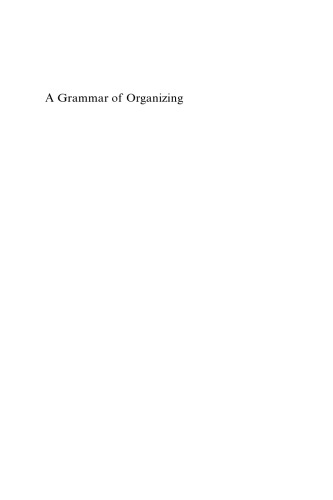 خرید و دانلود نسخه کامل کتاب A Grammar Of Organizing
