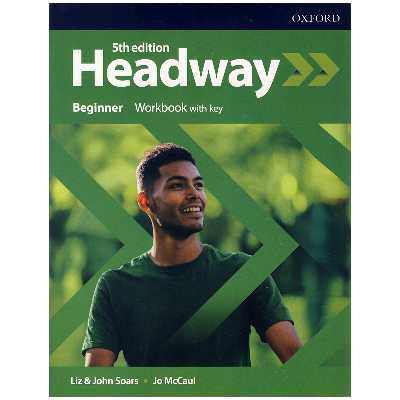 کتاب headway beginner 5th edition اثر Jo McCaul and  john and liz soars انتشارات آکسفورد