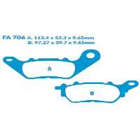 ست بدنه موتورسیکلت لنت ترمز X MAX 125 TECH ABS ESPADA