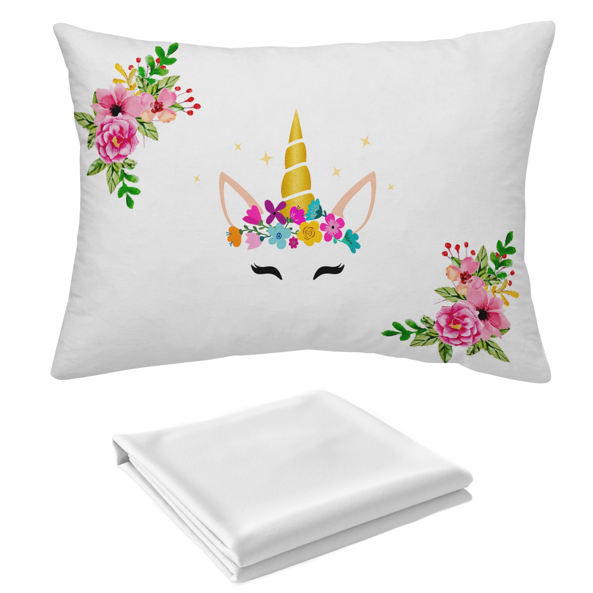 سرویس ملحفه مدل تکشاخ 1 نفره 2 تکه