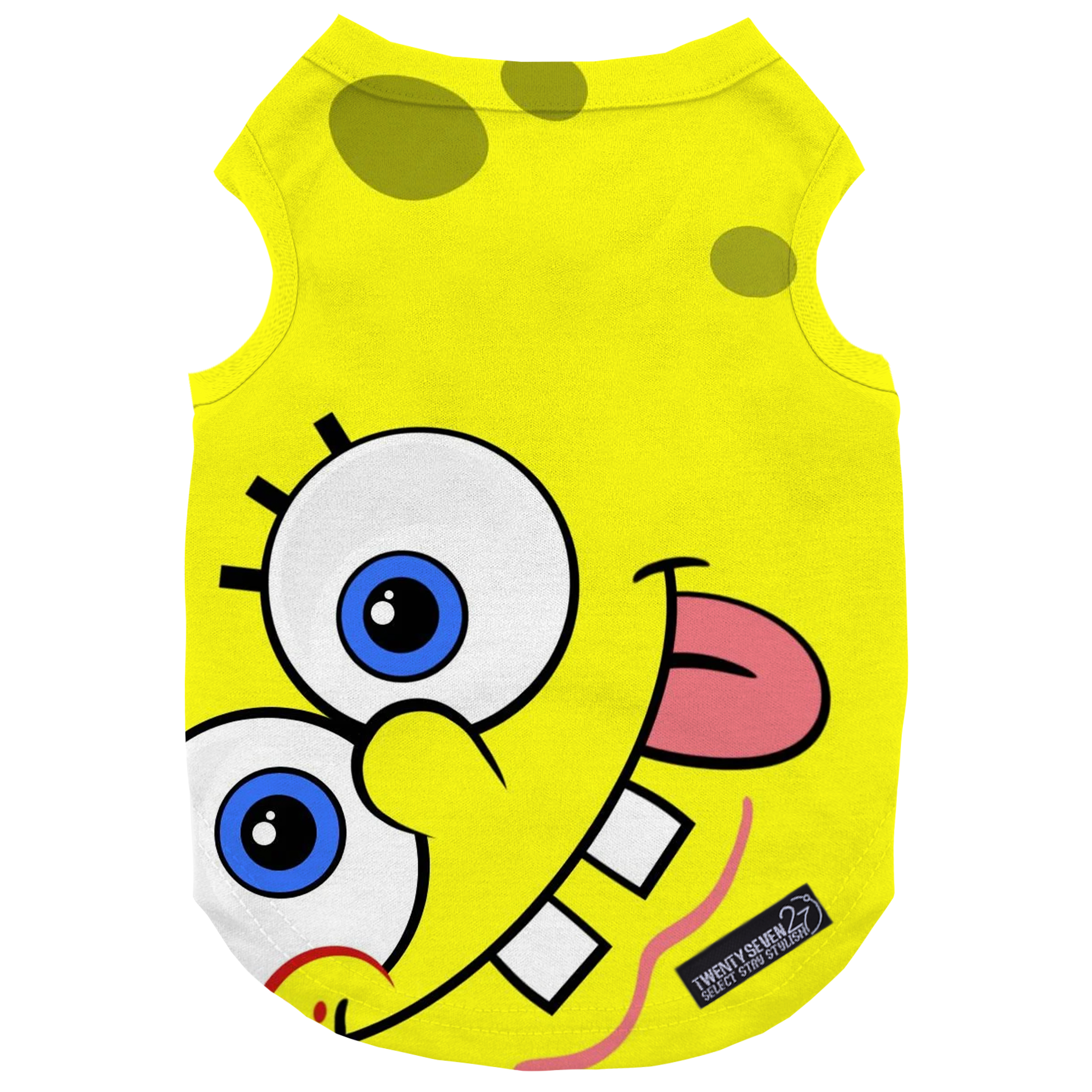 لباس سگ و گربه 27 طرح Bob Sponge کد MH147 سایز XL