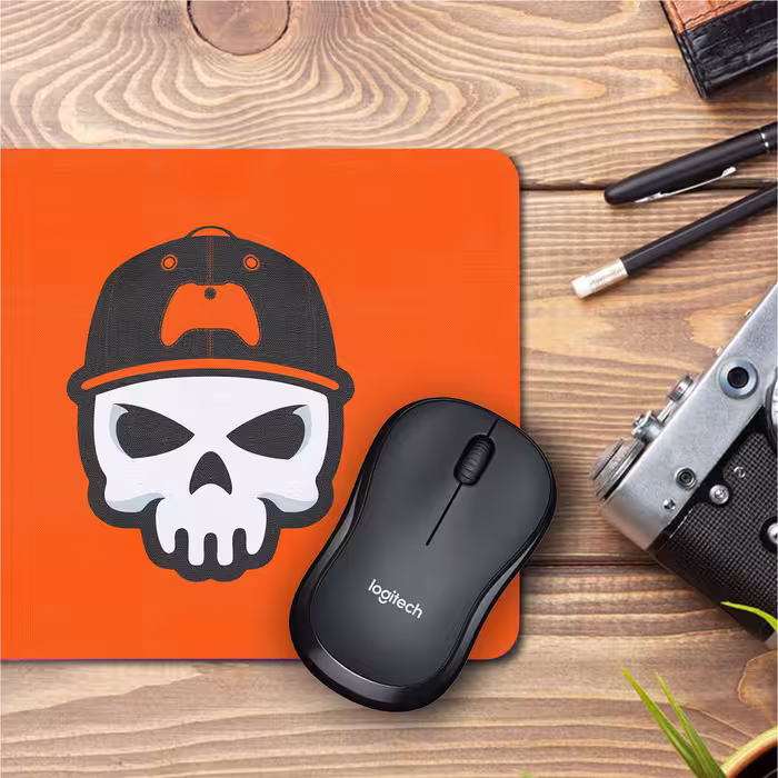 ماوس پد طرح بازی gamer skull کد 3261