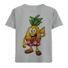 تی شرت آستین کوتاه بچگانه مدل آناناس F241
