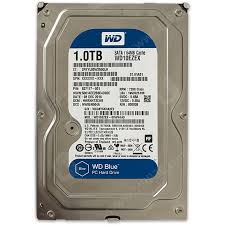 هارد یک ترابایت وسترن آبی HDD BLUE ( کارکرد 55 روز )