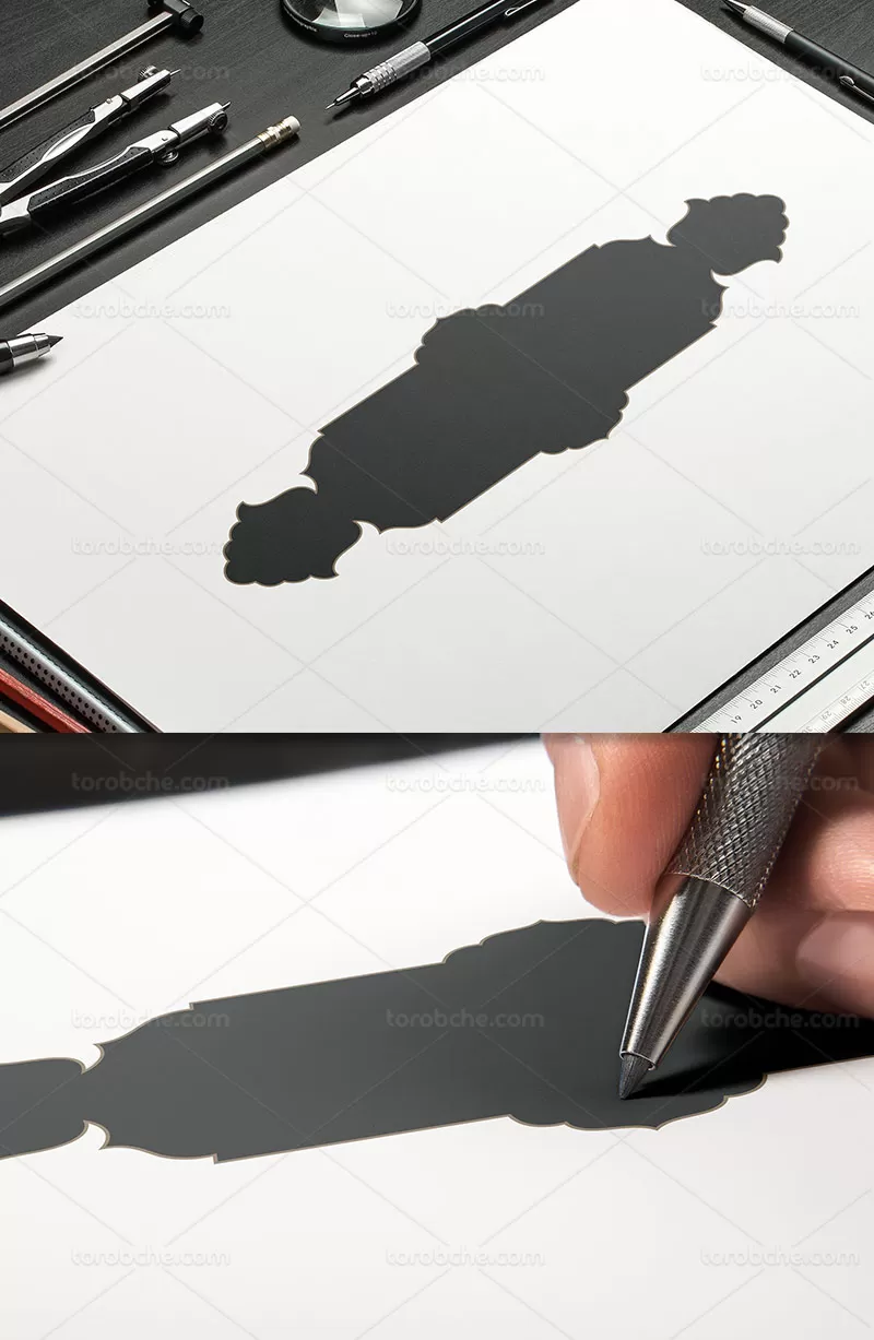 کادر تذهیب 47 | گرافیک با طعم تربچه