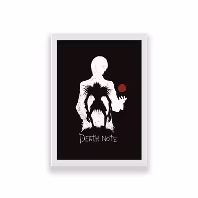 تابلو طرح انیمه دفترچه مرگ مدل 2 Death Note 