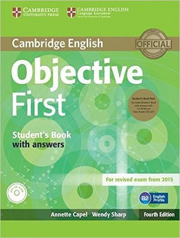 Cambridge English Objective First 4th Edition WB CD کتاب ابجکتیو فرست