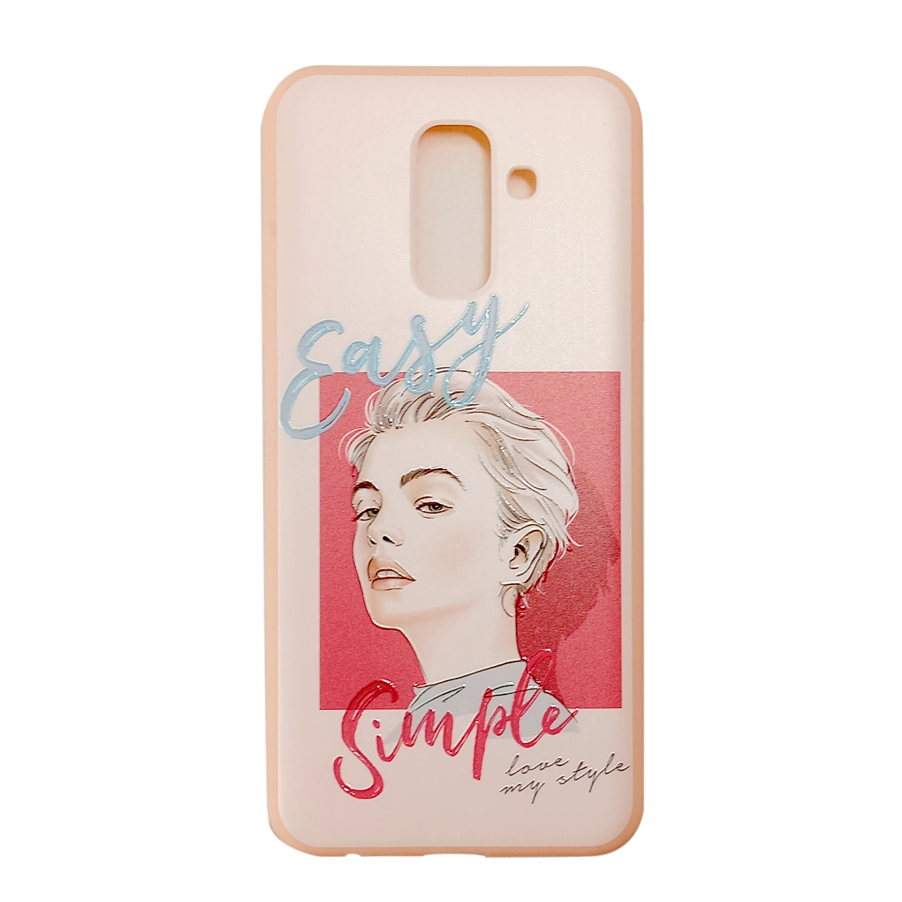 کاور مدل simple مناسب برای گوشی موبایل سامسونگ Galaxy A6 plus