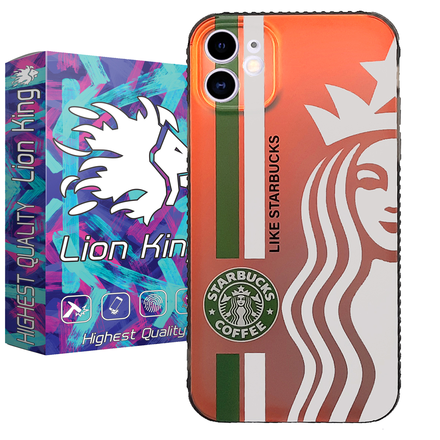    کاور لاین کینگ مدل هولوگرامی S2 مناسب برای گوشی موبایل اپل IPhone 11