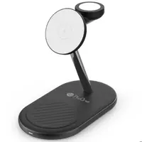 شارژر بی‌سیم مگنتی و پایه نگهدارنده موبایل 3 در 1 پرووان PWL810