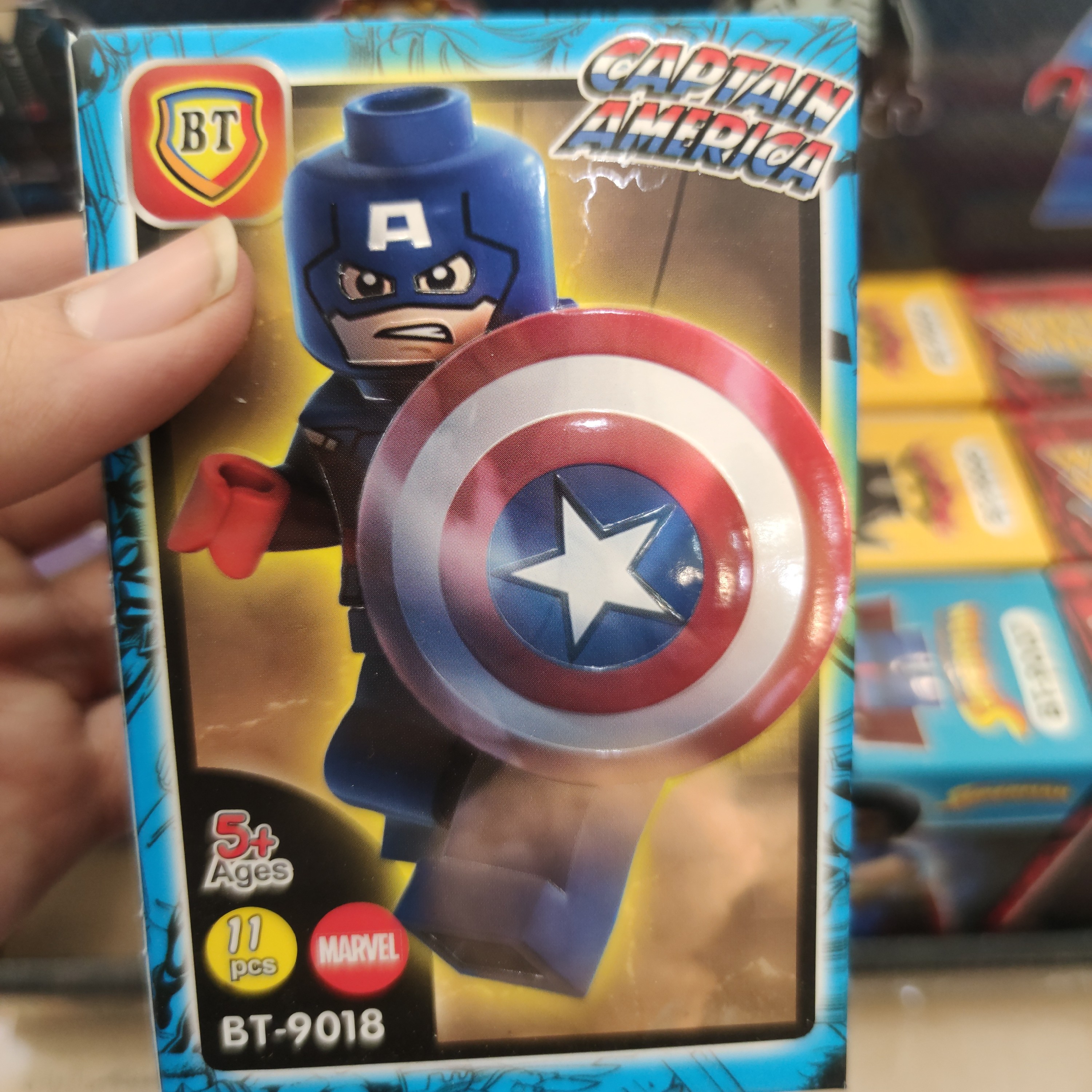 لگو کاپیتان آمریکا مدل bt2