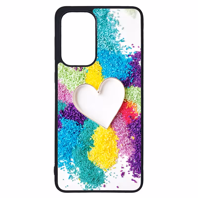 کاور طرح قلبی کد G-149 مناسب برای گوشی موبایل سامسونگ Galaxy A23 / A23 5G | دیجی قاب دونی