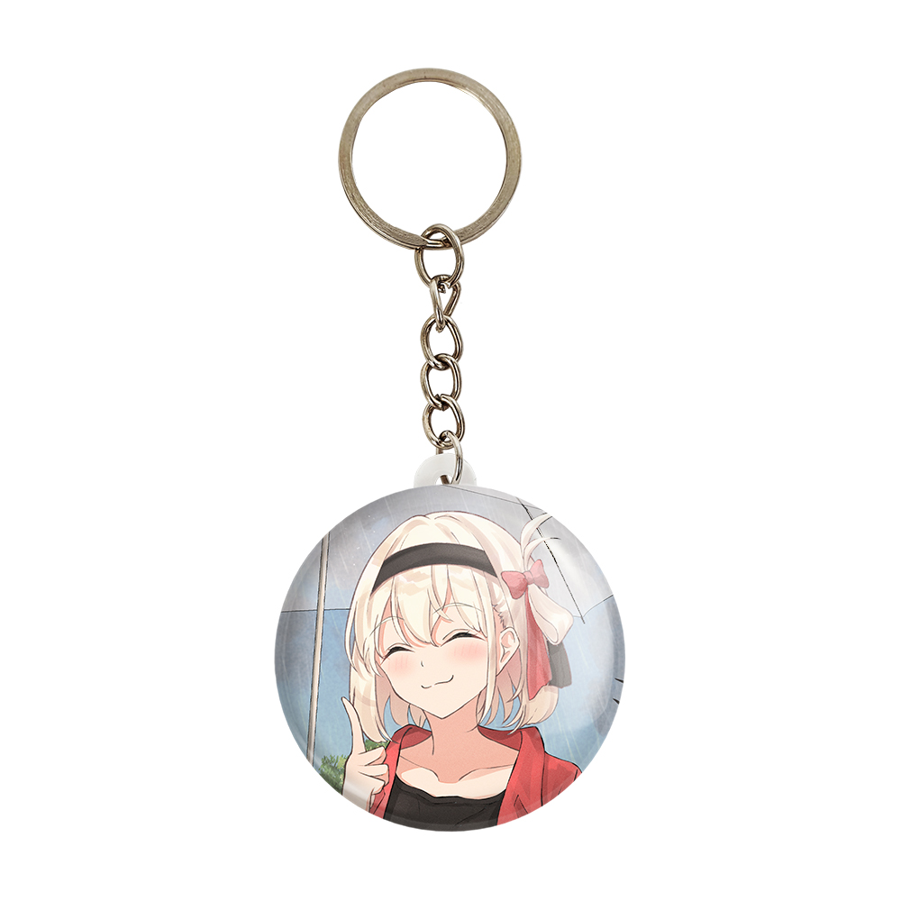 جاکلیدی خندالو مدل چیساتو انیمه لیکوریس ریکویل Lycoris Recoil کد 23011