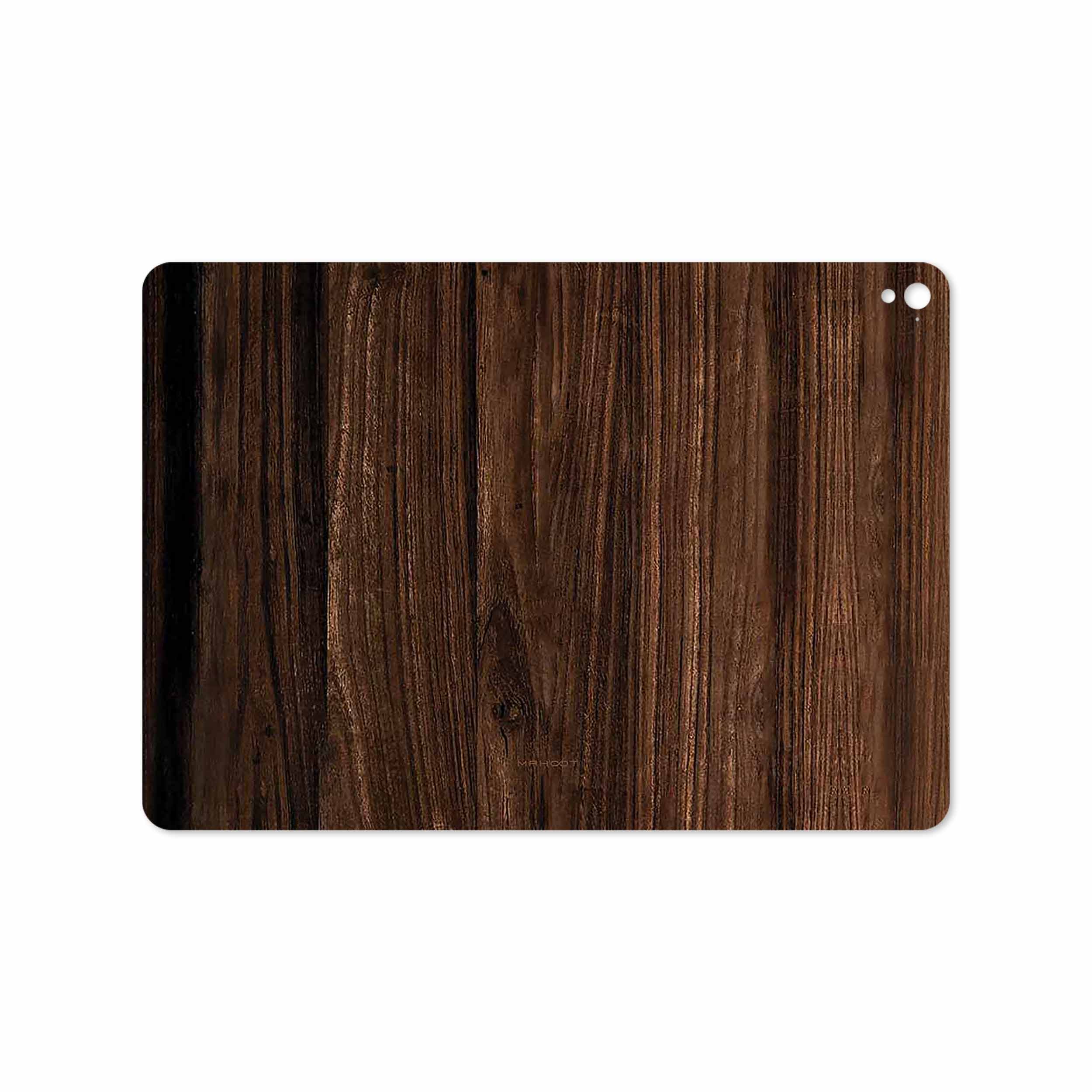 برچسب پوششی ماهوت مدل Dark Walnut Wood مناسب برای تبلت اپل iPad Pro 9.7 2016 A1673