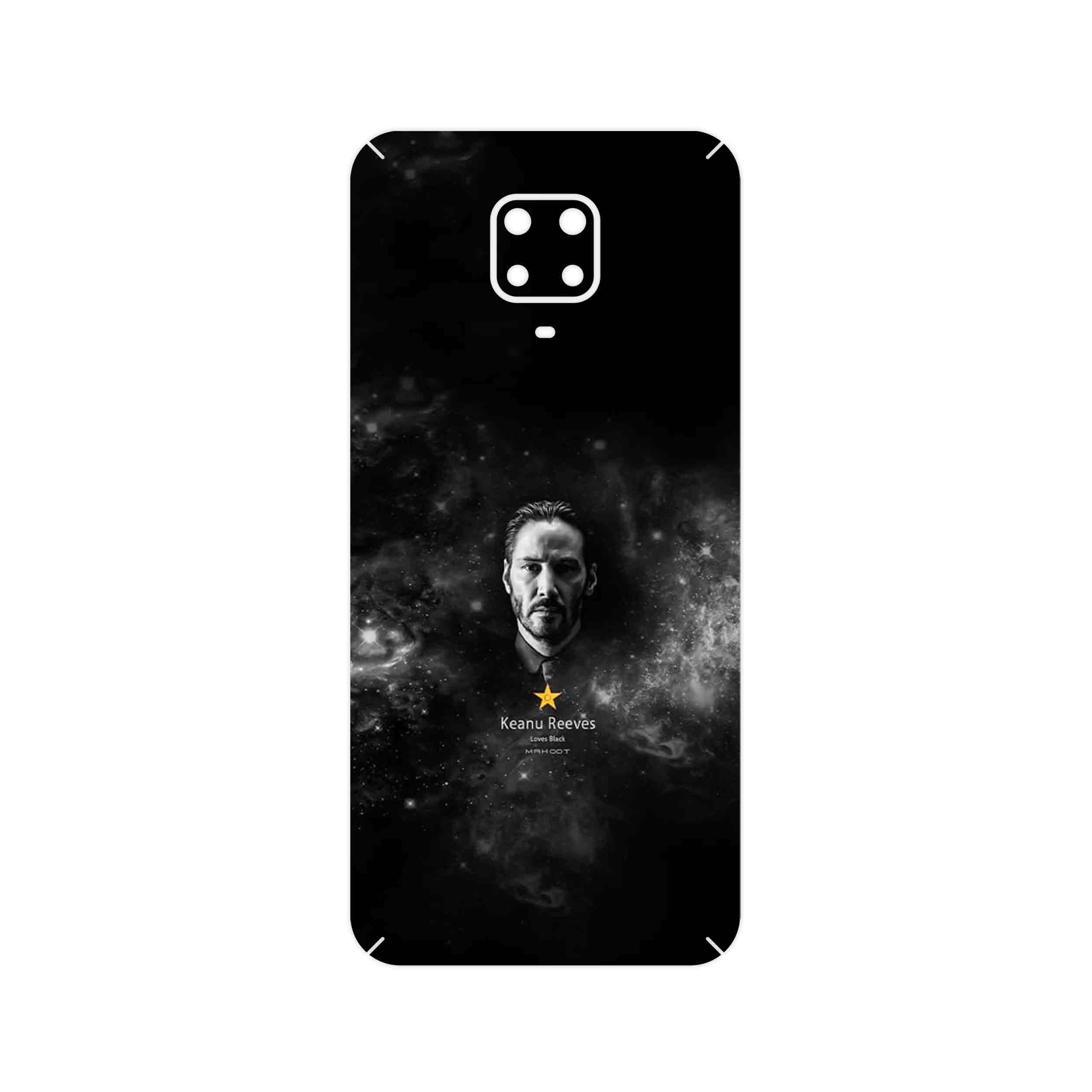 برچسب پوششی ماهوت مدل Keanu Reeves مناسب برای گوشی موبایل شیائومی Redmi Note 9 Pro