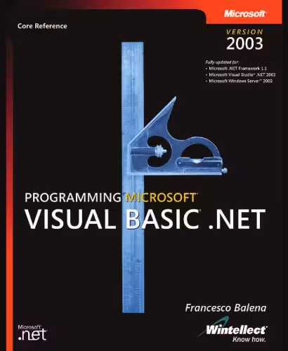 خرید و دانلود نسخه کامل کتاب Programming Microsoft Visual Basic .NET Version 2003 (Pro Developer)