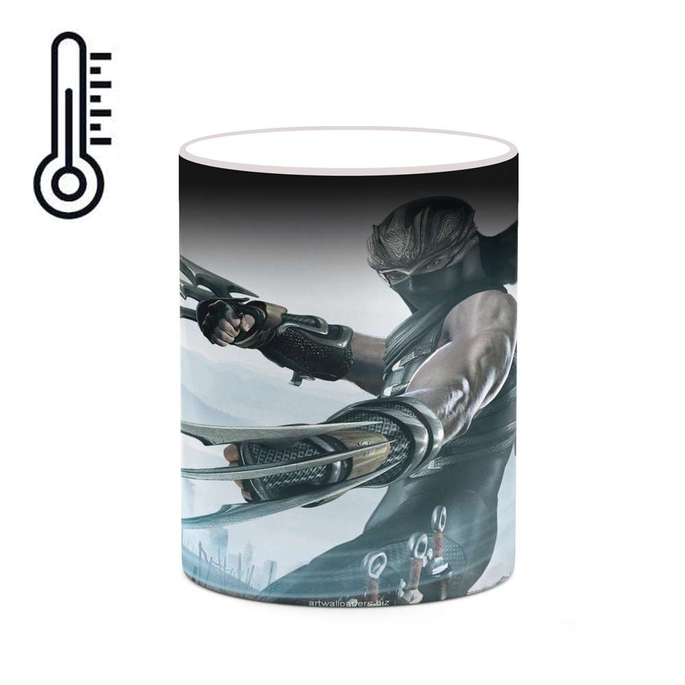ماگ حرارتی کاکتی طرح بازی Ninja Gaiden مدل mgh20958
