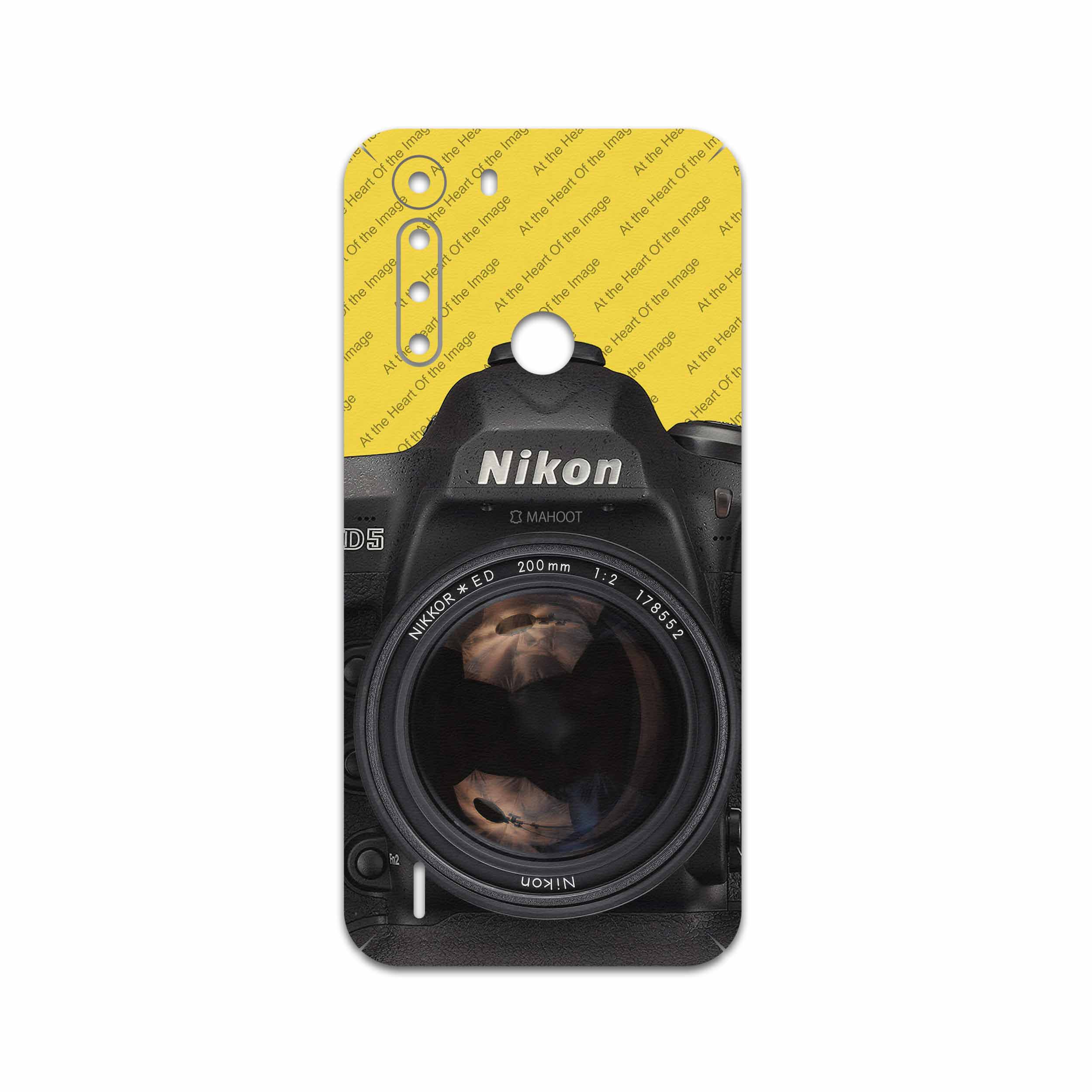 برچسب پوششی ماهوت مدل Nikon-Logo مناسب برای گوشی موبایل موتورولا One Fusion