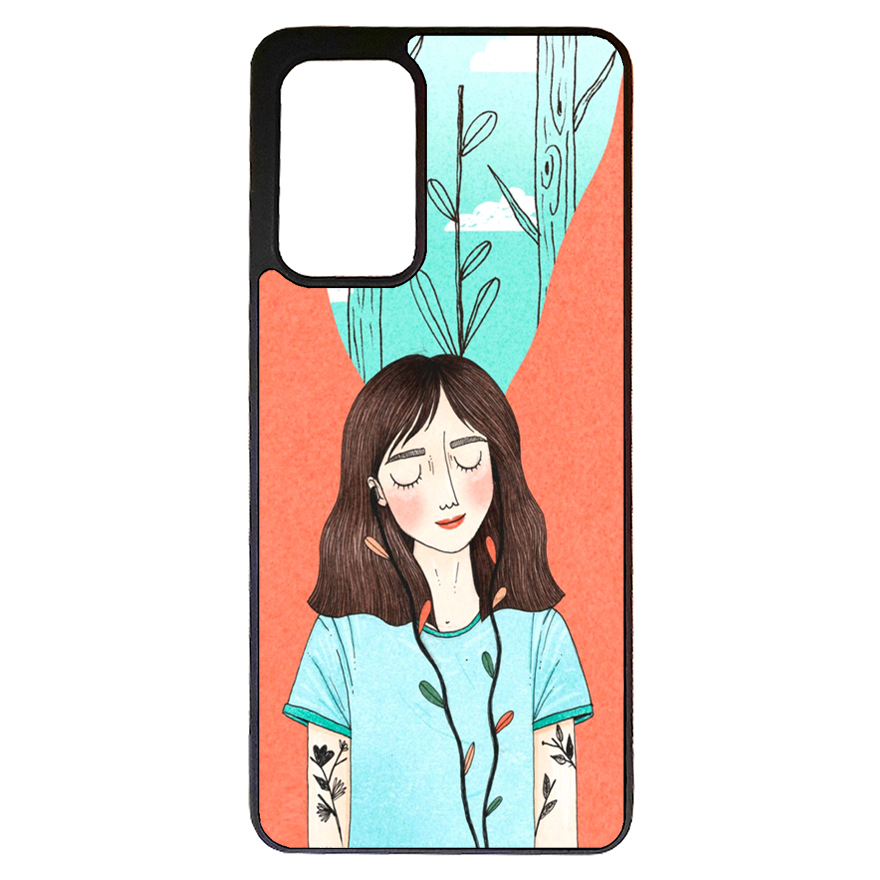 کاور طرح دختر کد 1146 مناسب برای گوشی موبایل سامسونگ galaxy a52
