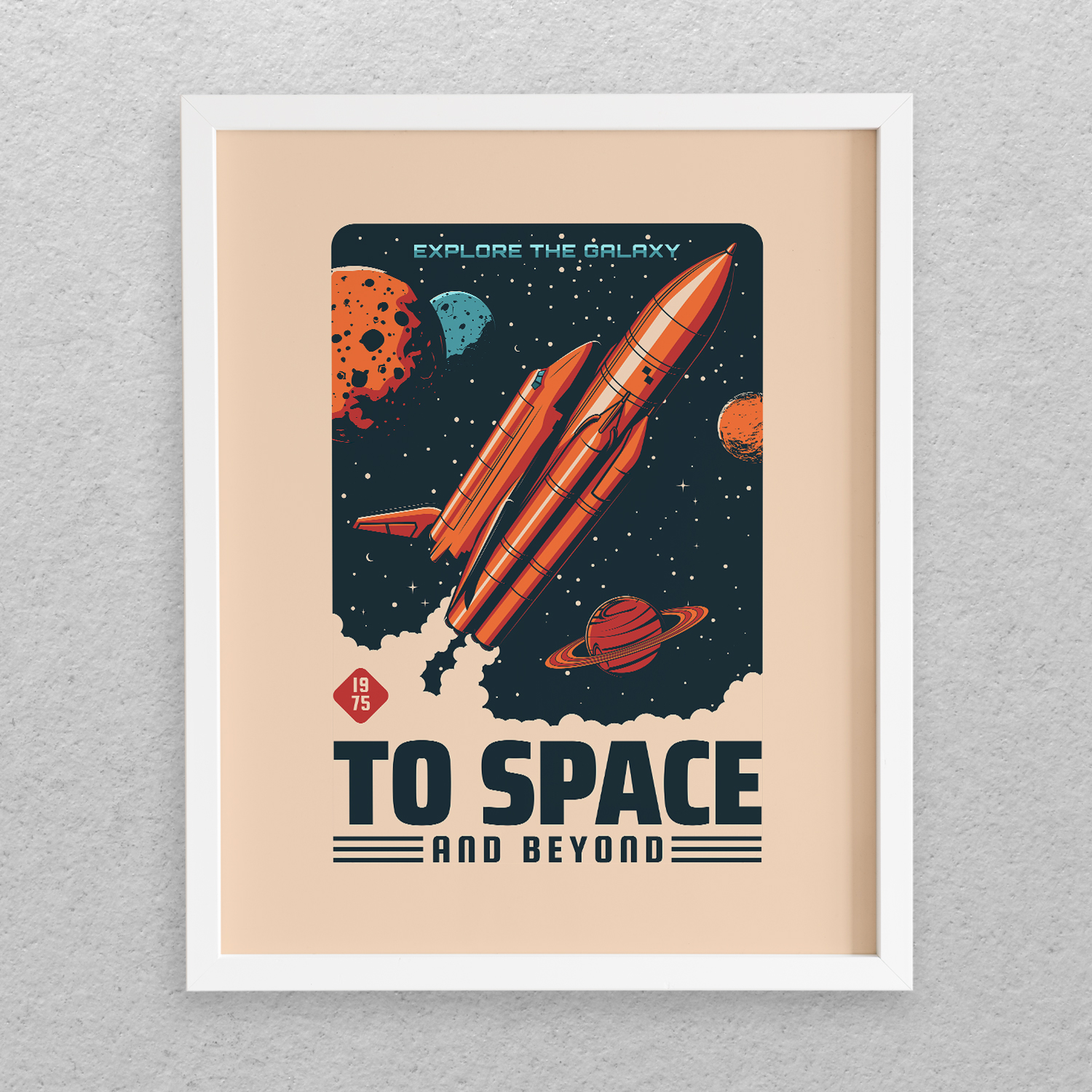 تابلو طرح فضا کد 678