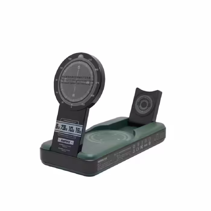 پاوربانک وایرلس ریمکس مدل RPP-589 شارژ موبایل،ساعت،هندزفری