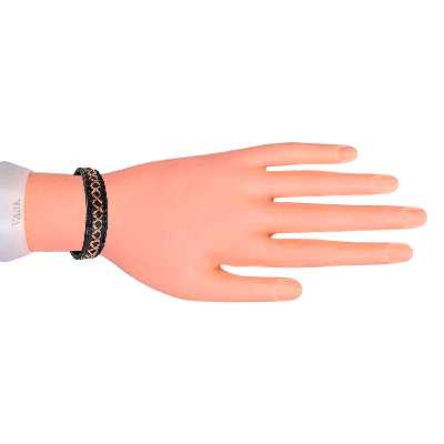 دستبند چرم وارک مدل آلما کد rb91