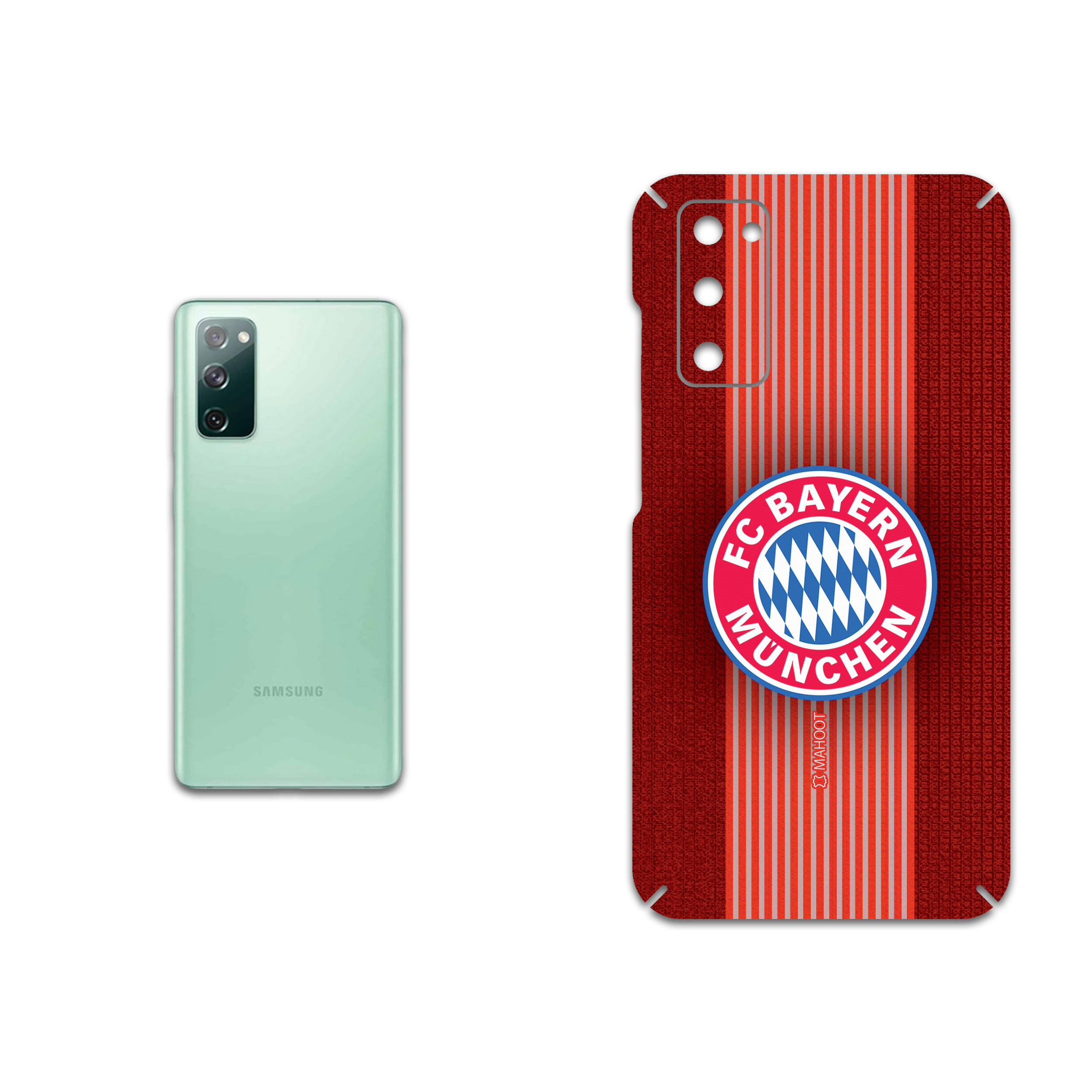 برچسب پوششی ماهوت مدل Bayern-Munchen مناسب برای گوشی موبایل سامسونگ Galaxy S20 FE