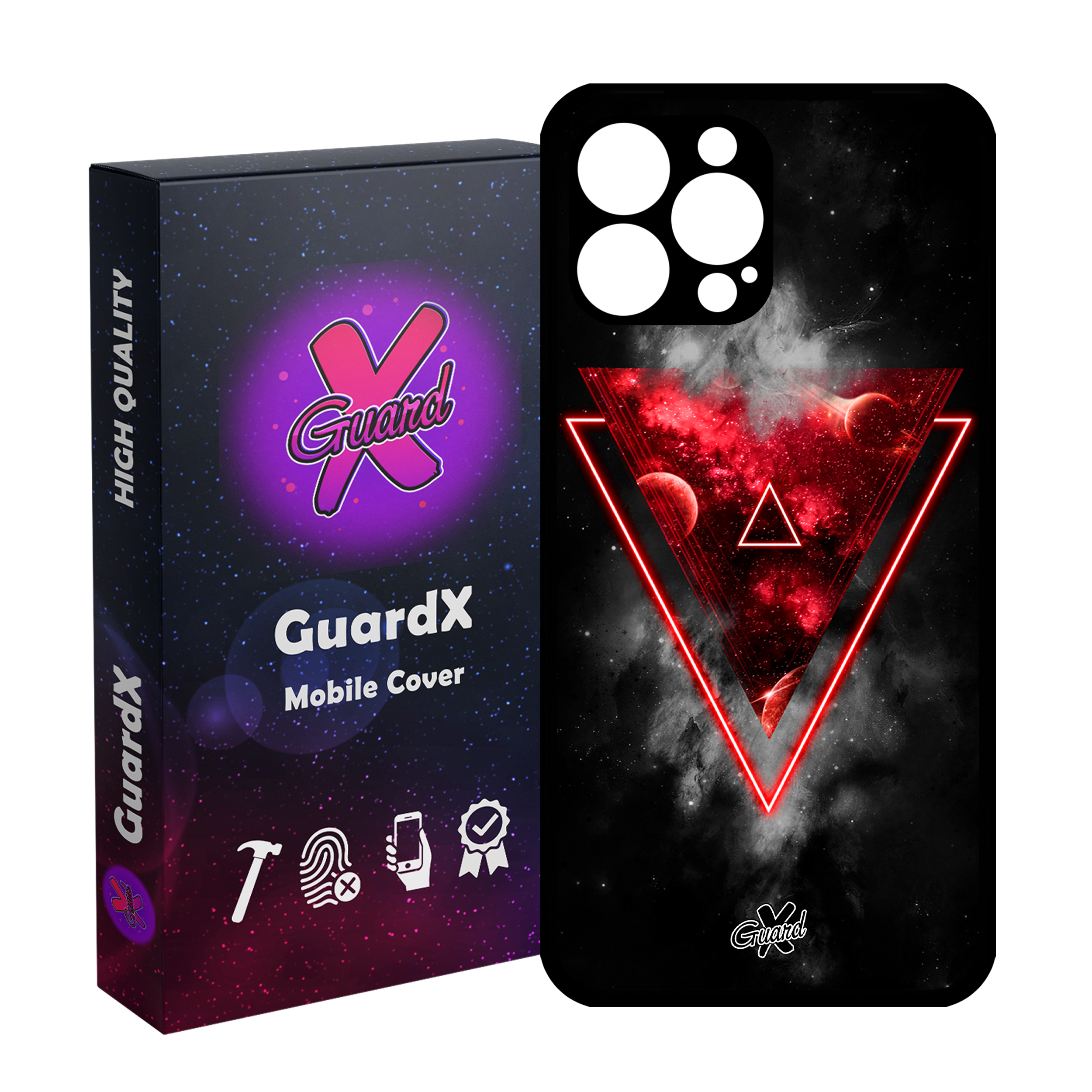 کاور گارد ایکس طرح Galaxy مدل 10163 مناسب برای گوشی موبایل اپل iPhone 13 Pro Max