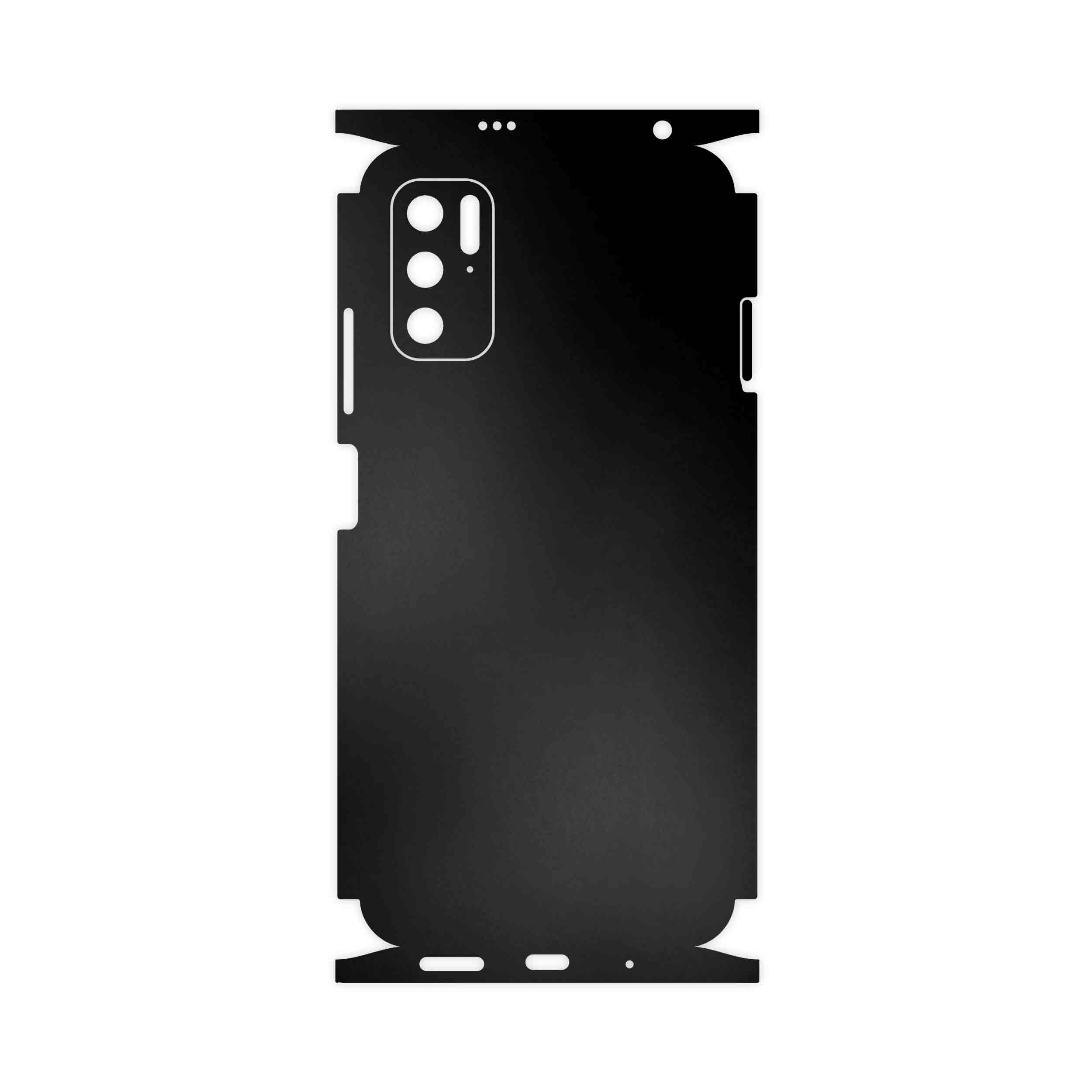 برچسب پوششی ماهوت مدل Matte-Black-FullSkin مناسب برای گوشی موبایل شیائومی Redmi Note 11SE