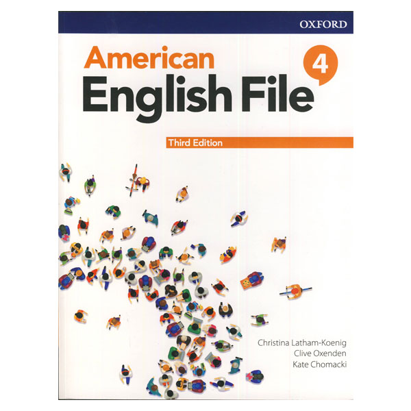 کتاب AM ENGLISH FILE (4) 3rd edition اثر جمعی از نویسندگان انتشارات زبان مهر