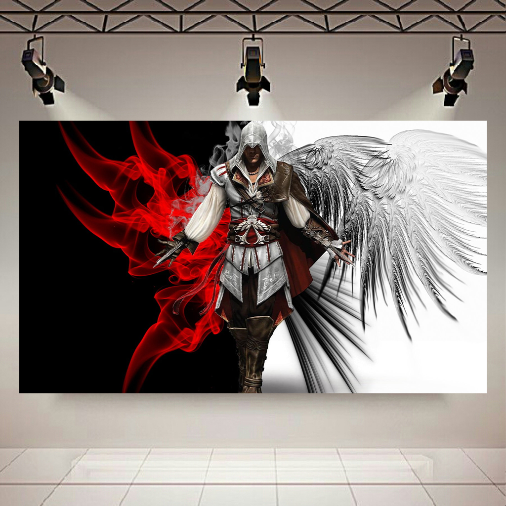 تابلو بوم طرح Game مدل Assassins Creed کد AR8690