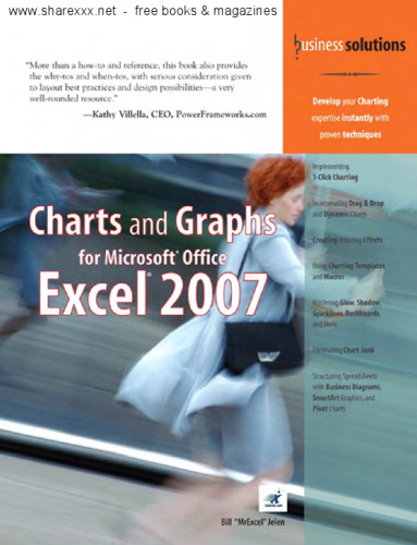 خرید و دانلود نسخه کامل کتاب Charts and Graphs for Microsoft(R) Office Excel 2007 (Business Solutions)