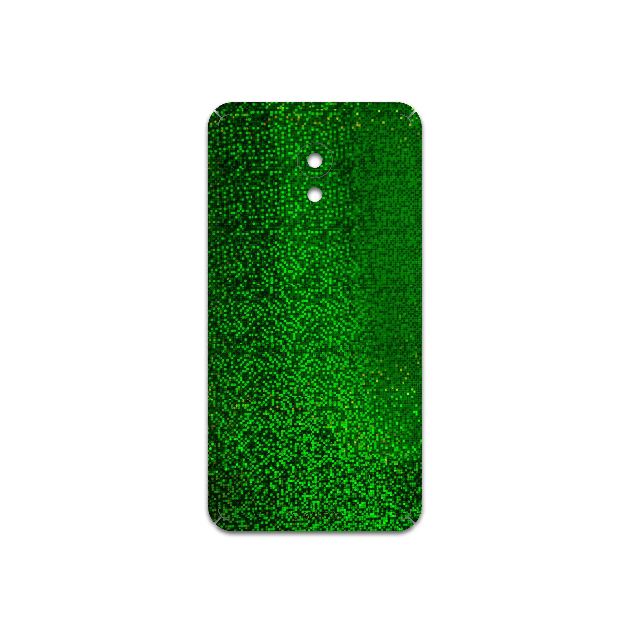 برچسب پوششی ماهوت مدل Green-Holographic مناسب برای گوشی موبایل میزو M5