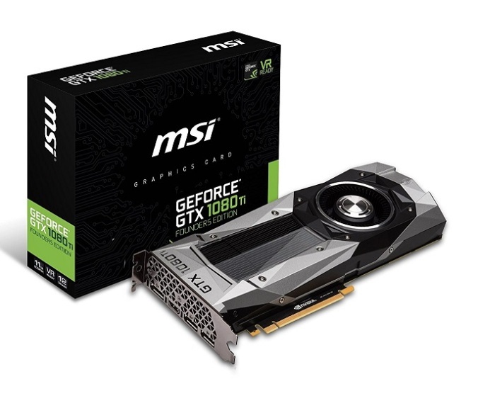 کارت گرافیک ام اس ای GTX 1080 Ti Founders Edition 11GB