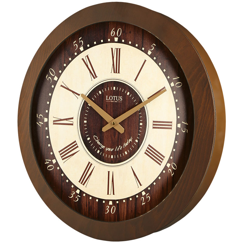 ساعت ديواری چوبی کد محصول: ROCHESTER W-9821