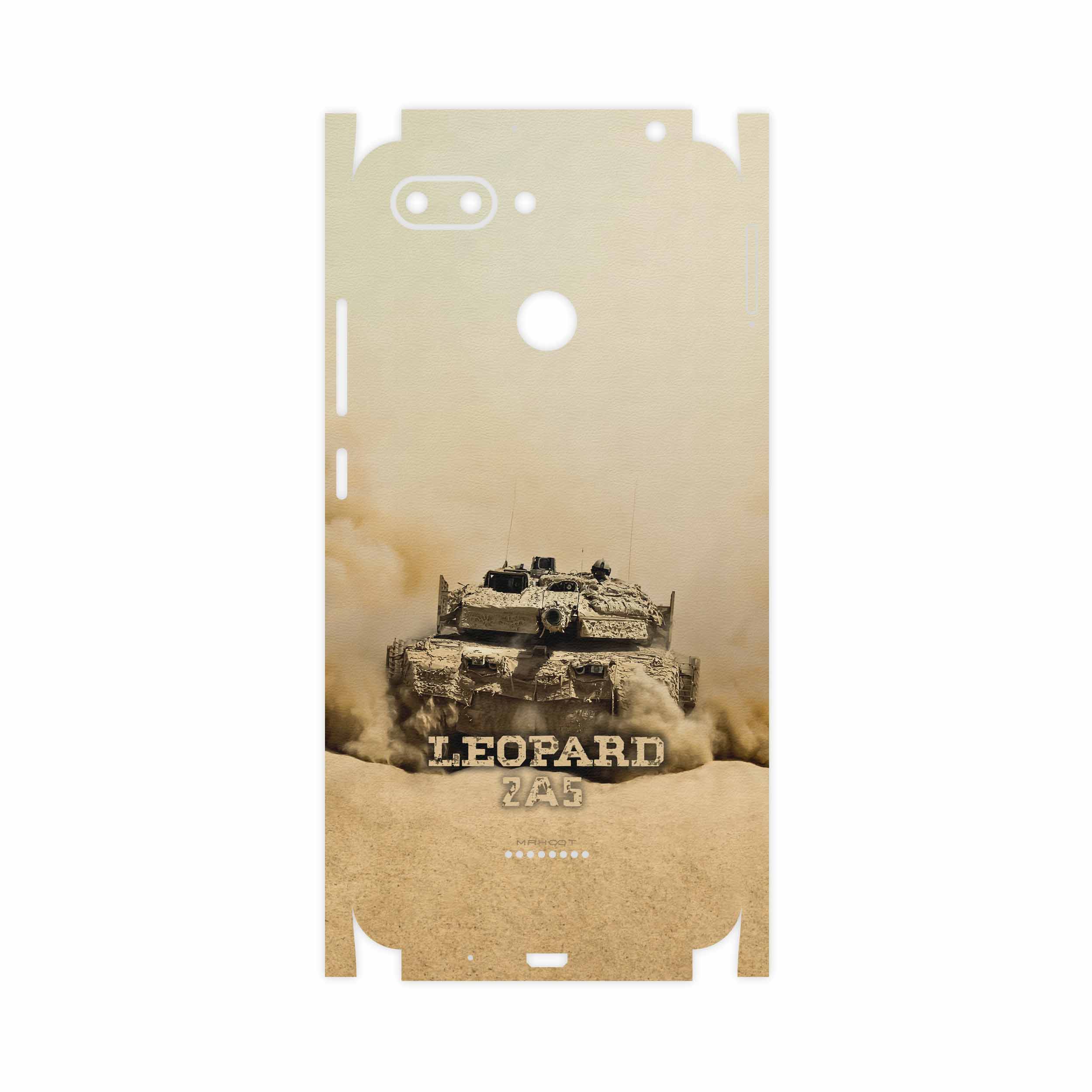 برچسب پوششی ماهوت مدل Leopard 2A5 tank-FullSkin مناسب برای گوشی موبایل شیائومی Redmi 6