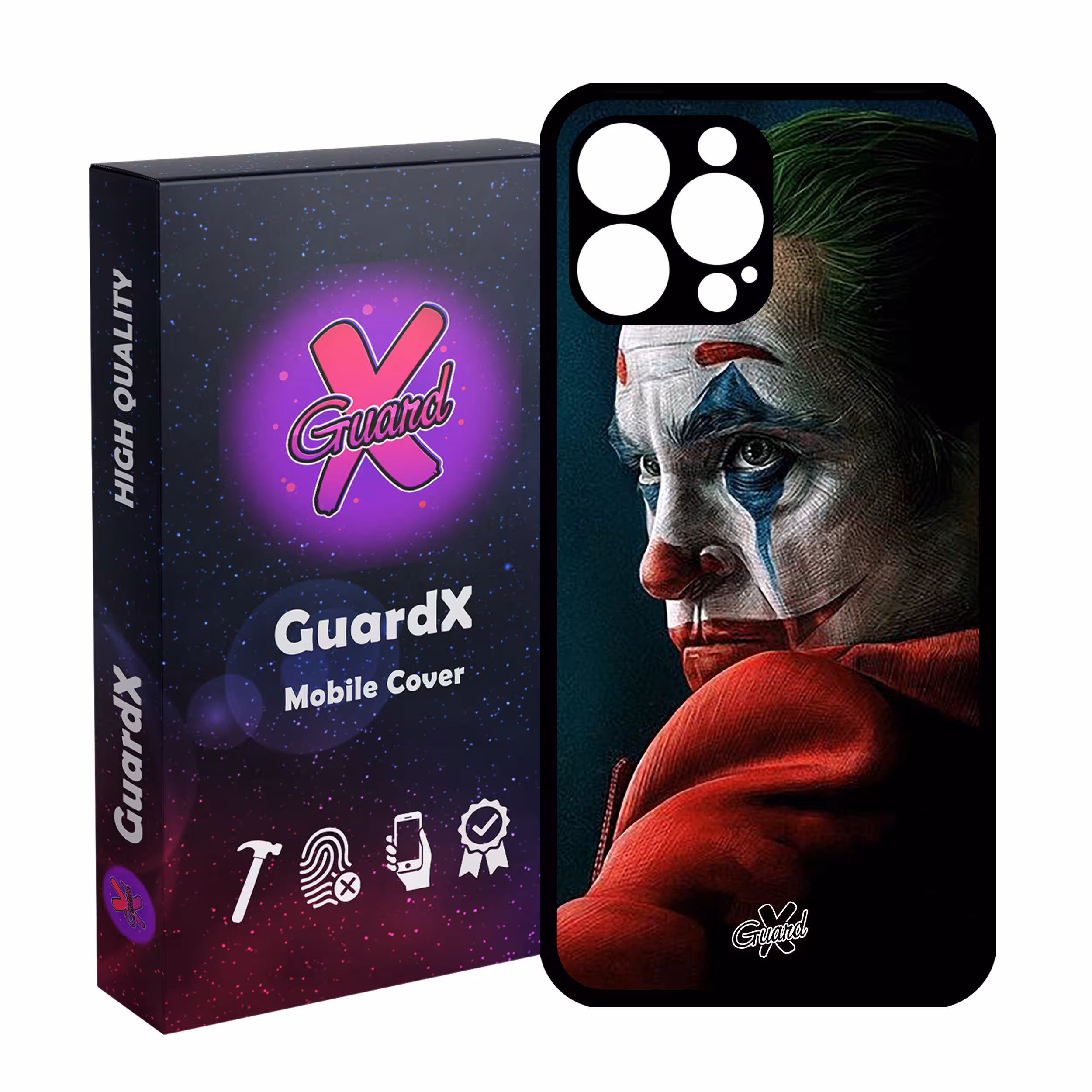 کاور گارد ایکس طرح Joker مدل Glass10121 مناسب برای گوشی موبایل اپل iPhone 13 Pro Max