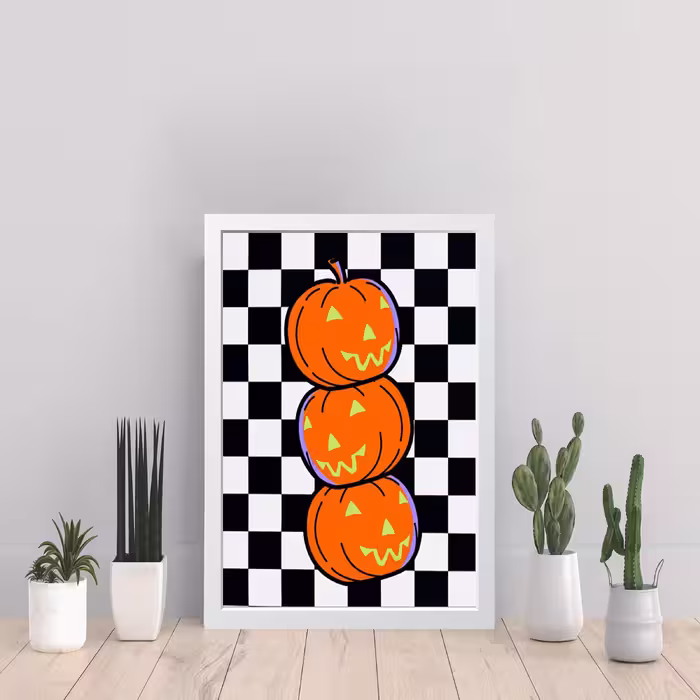تابلو مدل Halloween هالووین کدS2910-w