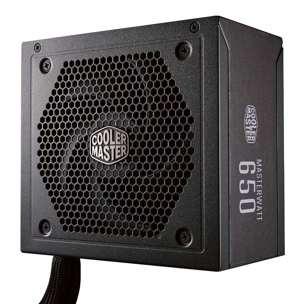منبع تغذیه کولر مستر مدل MasterWatt 650 Bronze - Semi Modular