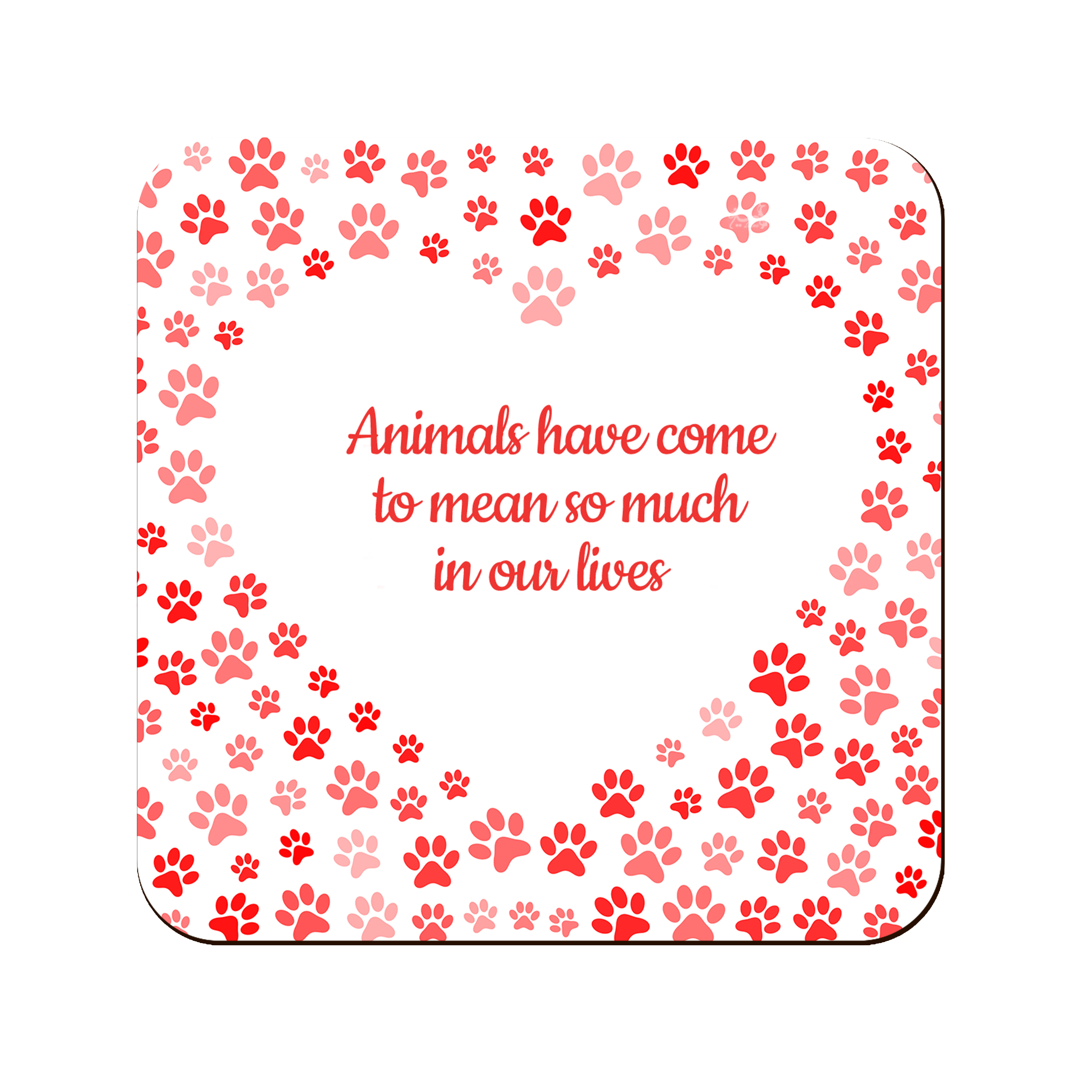 زیر لیوانی لوکسینو مدل دوستدار حیوانات کد قلب 87