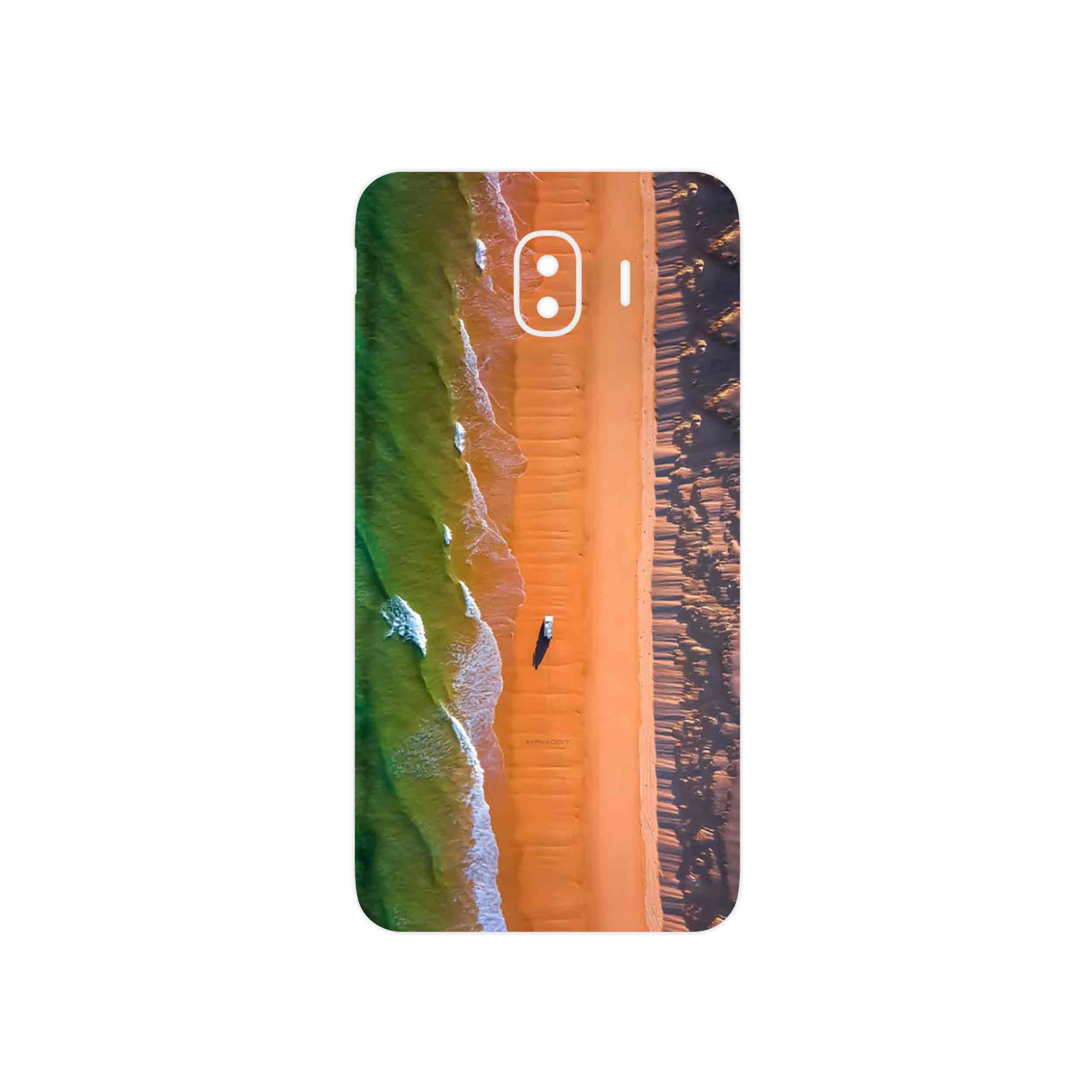 برچسب پوششی ماهوت مدل Beach and Green Sea مناسب برای گوشی موبایل سامسونگ Galaxy J4
