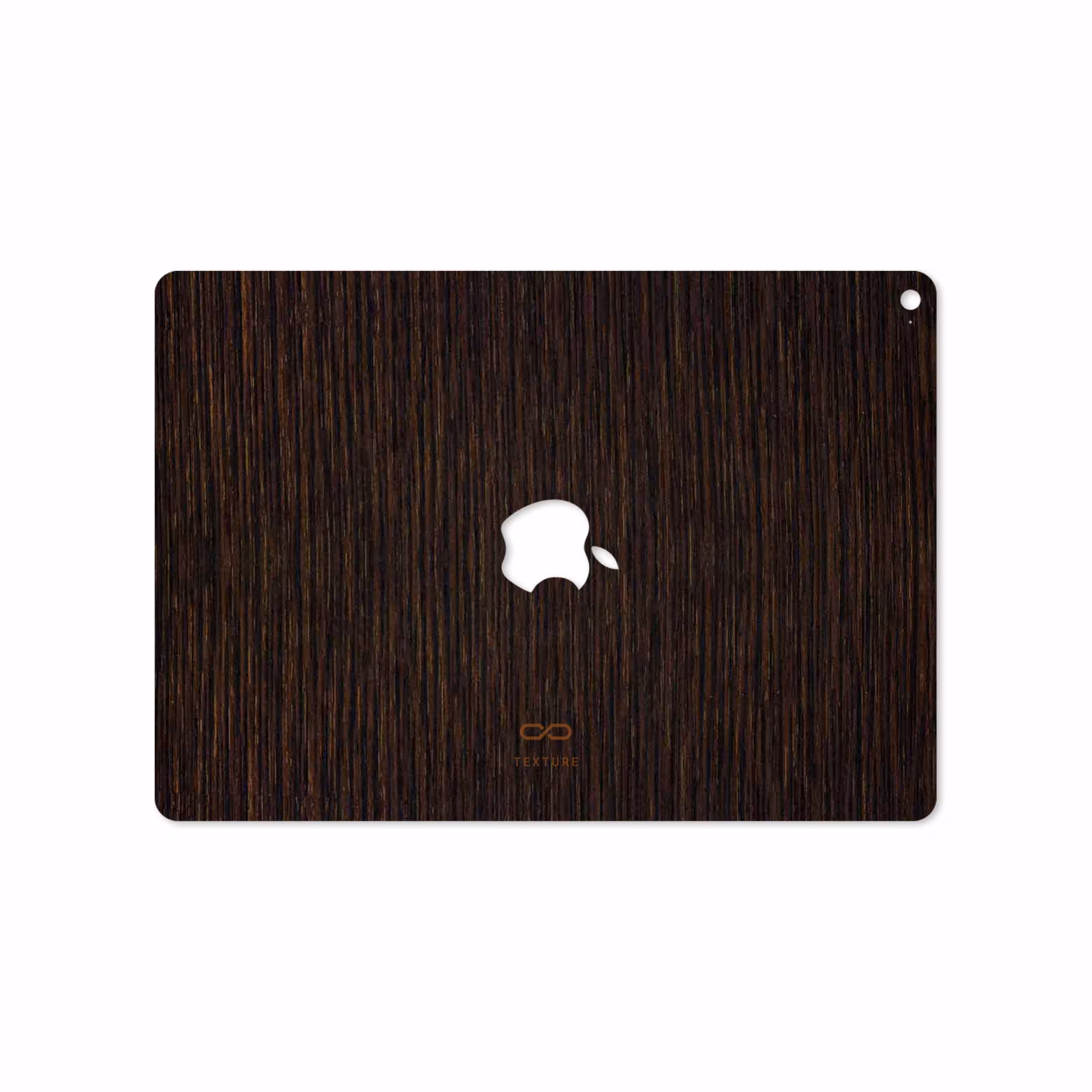 برچسب پوششی ماهوت مدل Dark-Gold-Stripes-Wood مناسب برای تبلت اپل iPad Air 2 2014 A1566