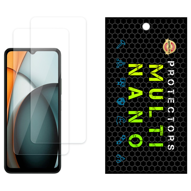 محافظ صفحه نمایش مولتی نانو مدل X-S2N مناسب برای گوشی موبایل شیائومی Redmi A3 بسته دو عددی | کالا برتری