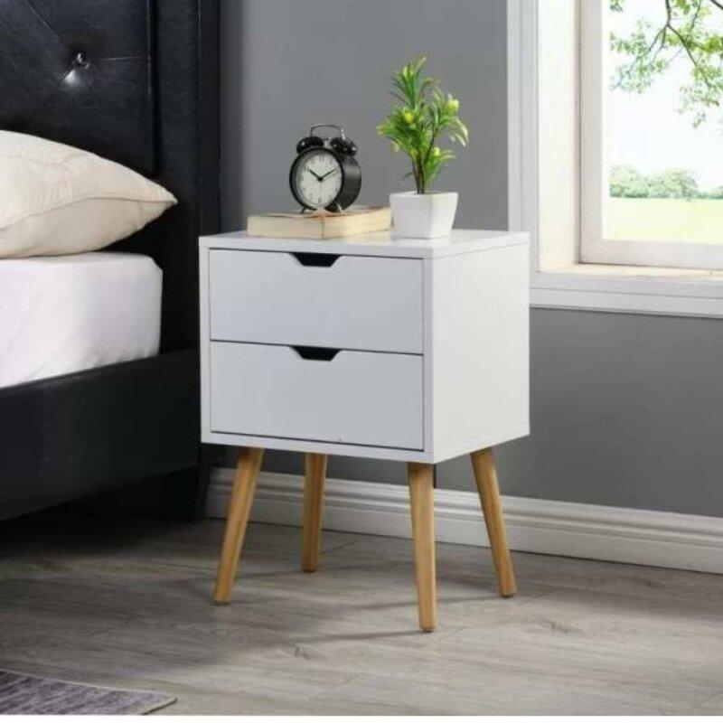 پاتختی دو کشو پایه بلند | choobsub