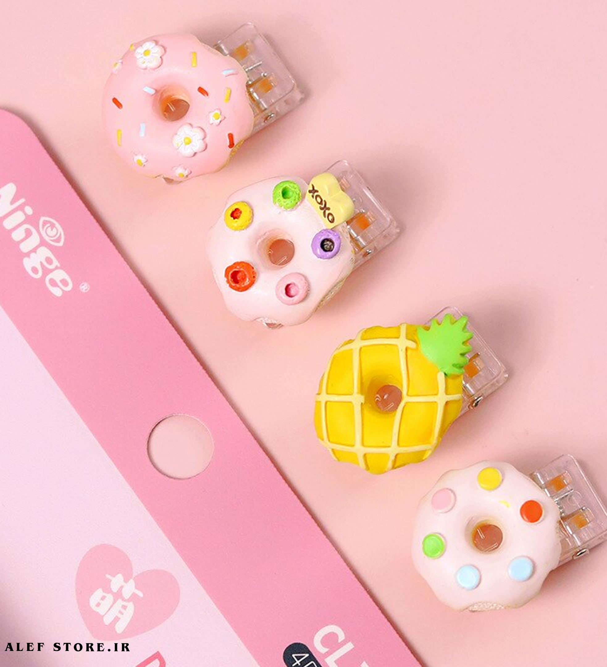 گیره شیشه ایی طرح فانتزی