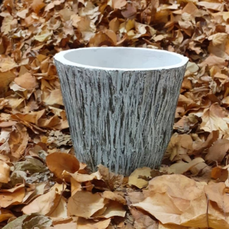 گلدان طرح چوب به رنگ چوب کد (0014)