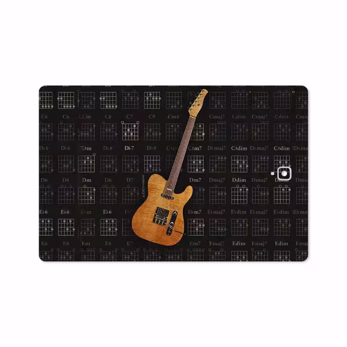 برچسب پوششی ماهوت مدل Guitar-Instrument مناسب برای تبلت سامسونگ Galaxy Tab S4 10.5 2018 T830
