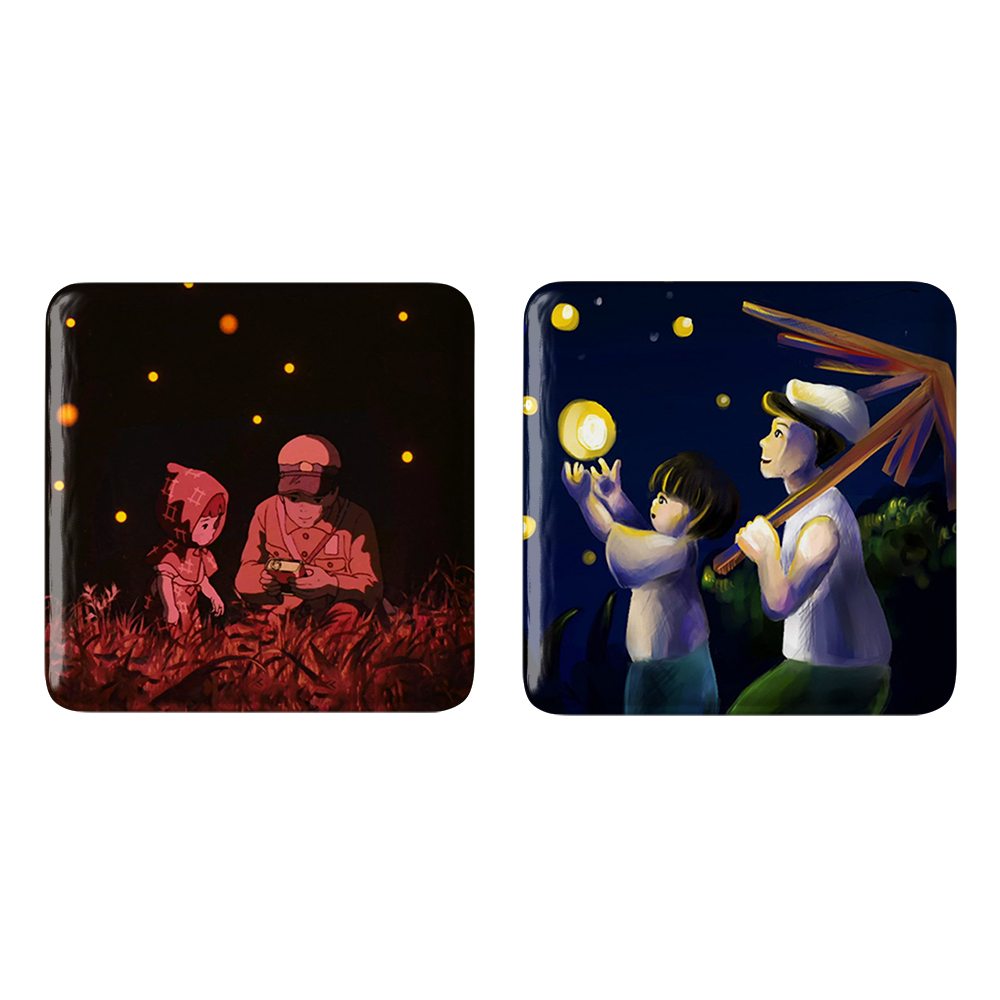 پیکسل خندالو مدل سیتا و ستسوکو انیمیشن گورستان کرم های شب تاب کد 1369813702 مجموعه 2 عددی