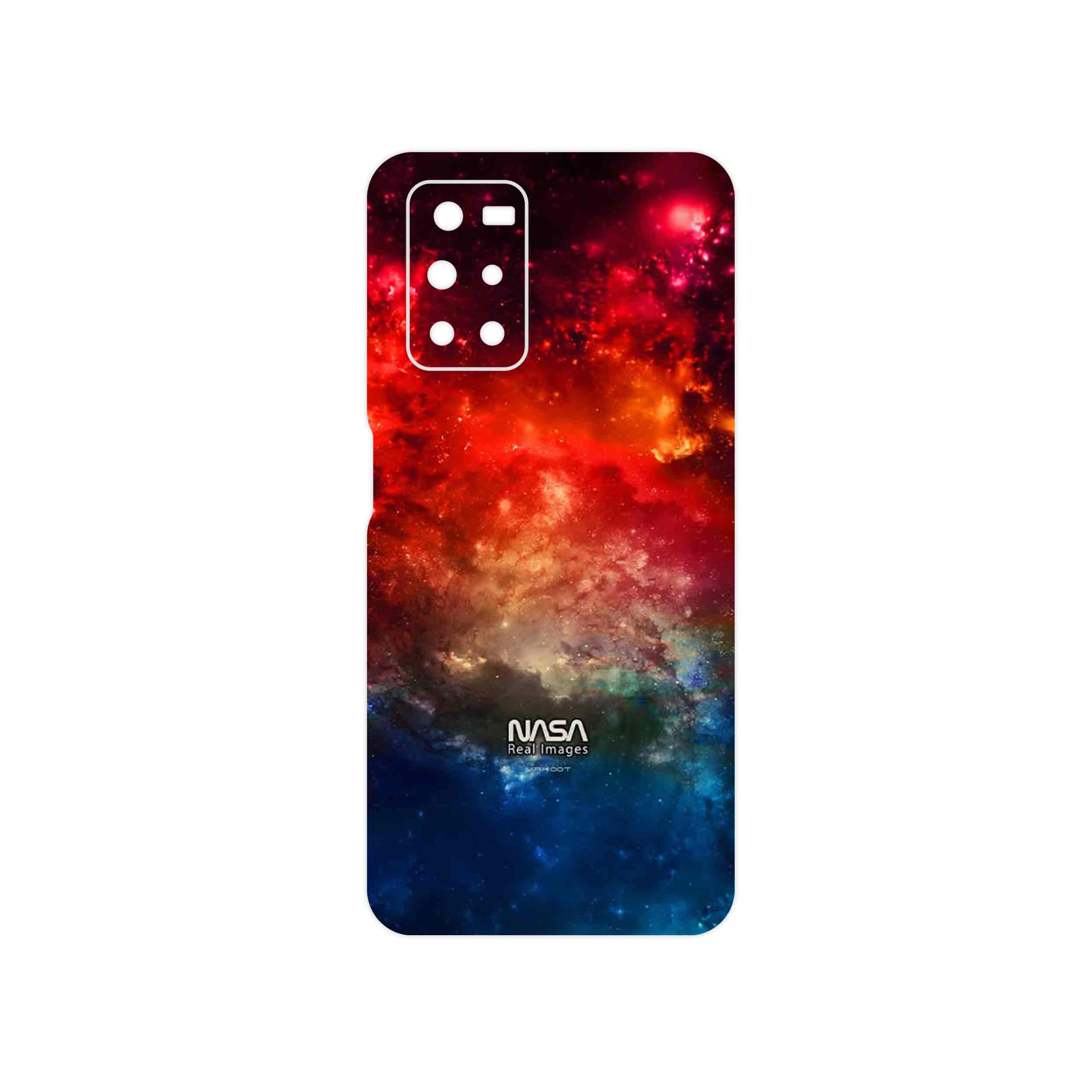 برچسب پوششی ماهوت مدل Universe b NASA 8 مناسب برای گوشی موبایل شیائومی Redmi Note 11 4G